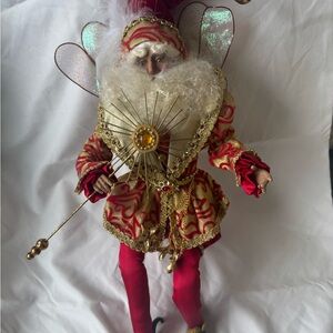 Mark Roberts Christmas Star Fairy with Rich Patterns